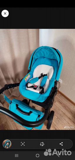 Коляска adamex 3 в 1 Chantal