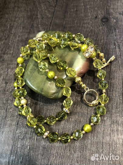 Ожерелье перидот