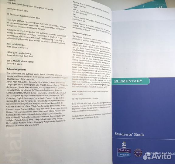 Книги English Elementary