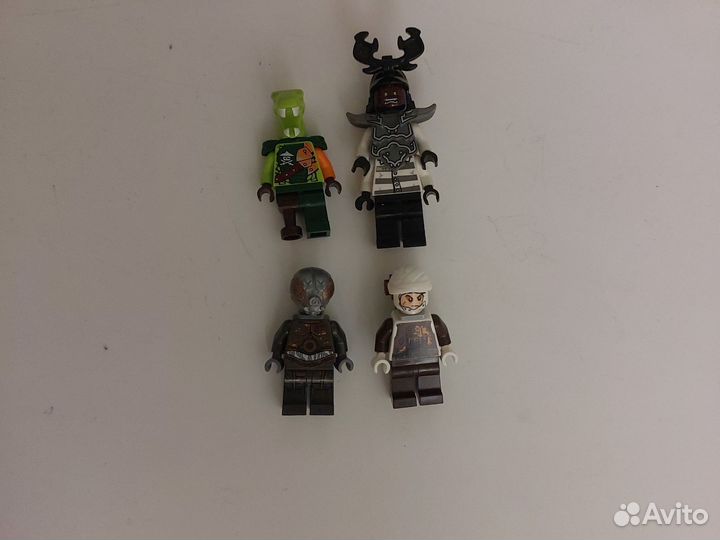 Lego минифигурки ниндзяго и Star wars