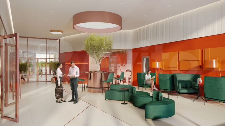 1-к. квартира, 46 м², 29/47 эт.