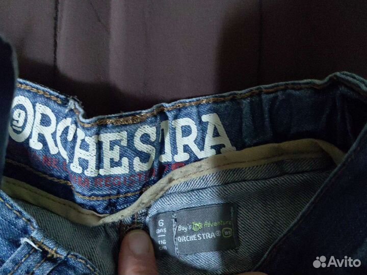 Джинсы для мальчика 116