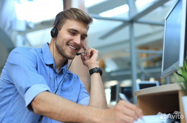 Оператор call-центра интернет-сервиса РФ (дистанци