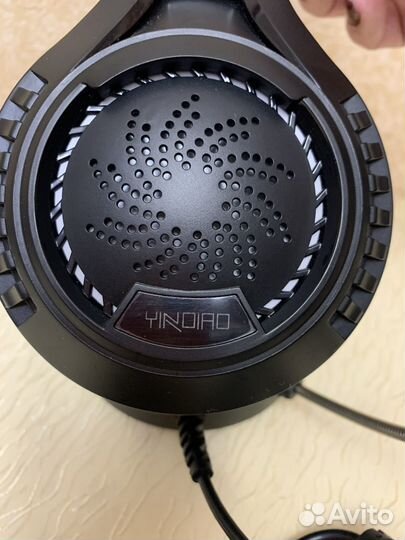 Наушники игровые проводные с микрофоном