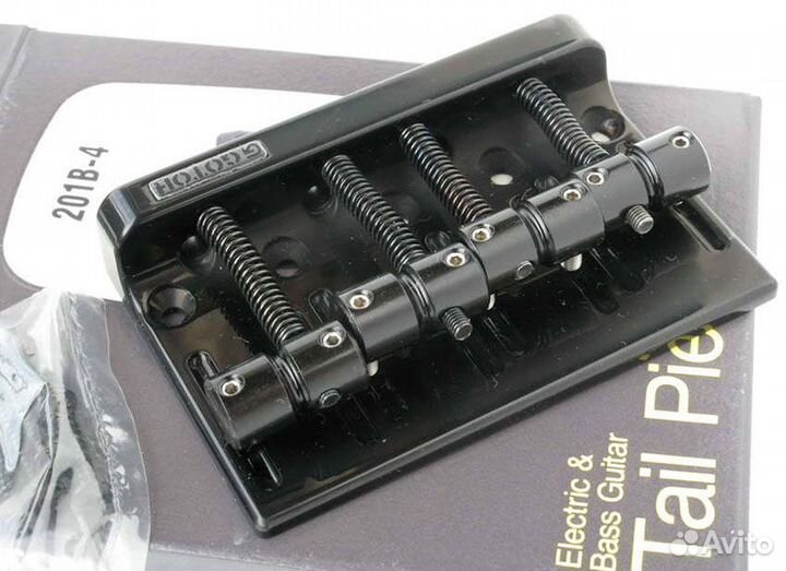 Бридж для 4-струнной бас-гитары Gotoh 2. (Новый)