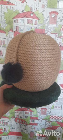 Когтеточка игрушка для кошек. новая