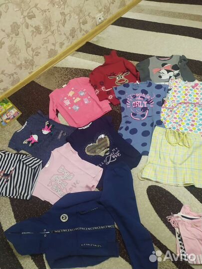 Вещи для девочки 134 140