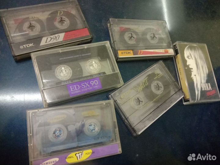 Аудиокассеты импортные новые и бу TDK, Sony и др