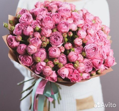 Пионовидные розы Букет Доставка