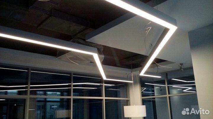 Светильники из алюминиевого профиля