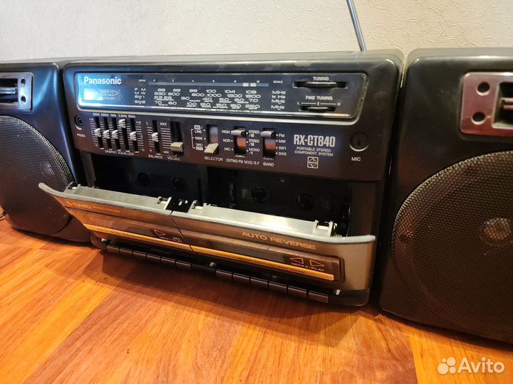 Музыкальный центр panasonic rx-ct840