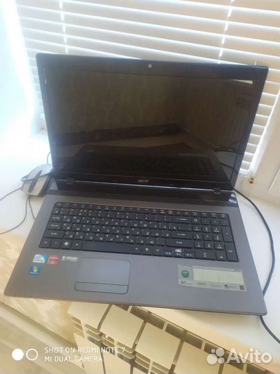 Ноутбук acer aspire 7750s