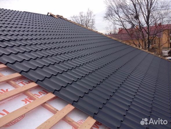 Кровля из металлочерепицы