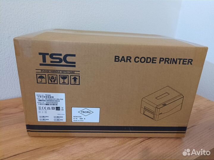 Новый Принтер этикеток TSC TE200 Термотрансферный
