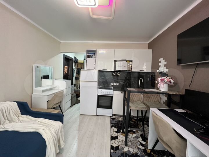 Квартира-студия, 17,1 м², 1/9 эт.