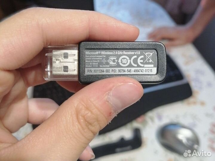 Беспроводная клавиатура и мышь microsoft