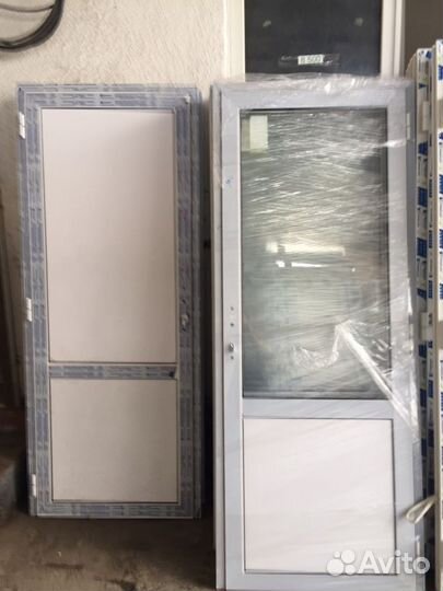 Двери готовые 80х200 алюминиевые