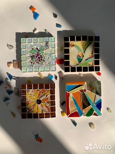 Мозаика. Подставка под горячее