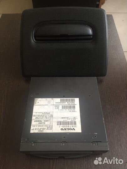 Монитор volvo XC90 2002-2015 (30656245 С DVD)