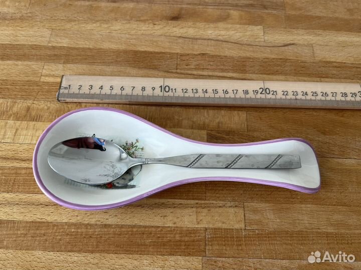 Подставка под ложку керамическая 24см