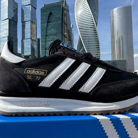 Кроссовки adidas sl72 черные,42,43 размер