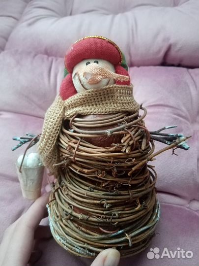 Снеговик под елку