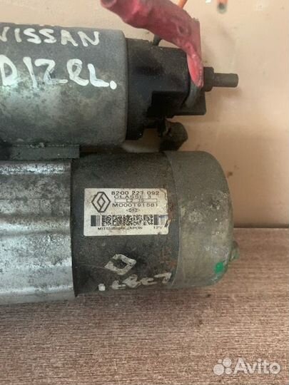 Стартер Рено, Ниссан Альмера N16