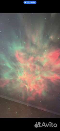 Ночник космонавт звездное небо