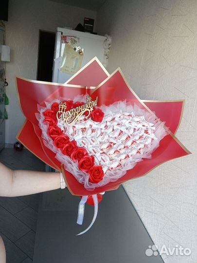 Букет из конфет рафаэлло