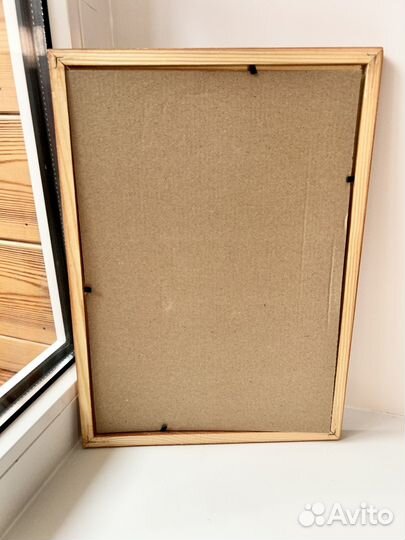 Фоторамка дерево 23 * 32 без стекла бу