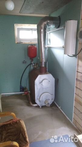 Котел отопительный б/у для дачи или частного дома