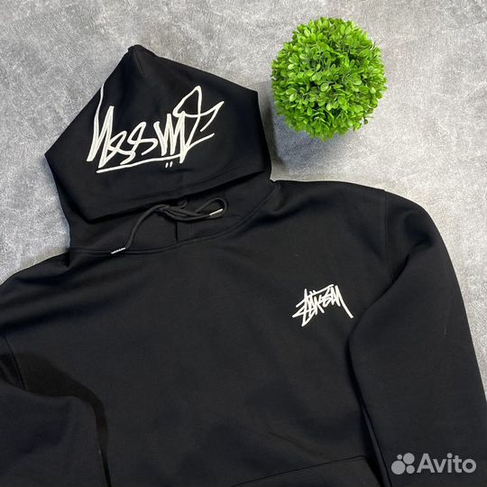 Худи оверсайз Stussy (M-3XL)