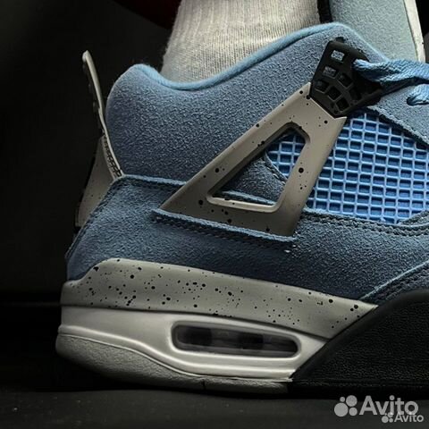 Кроссовки Nike Air jordan 4 retro university blue