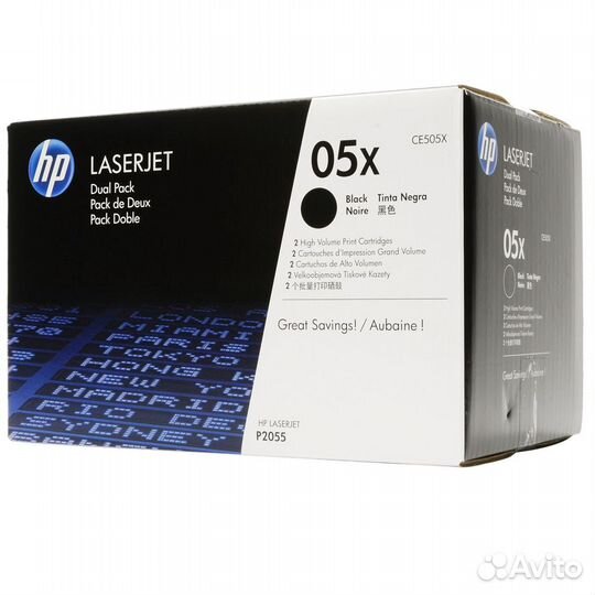 Оригинальный Картридж HP 05X (CE505X)