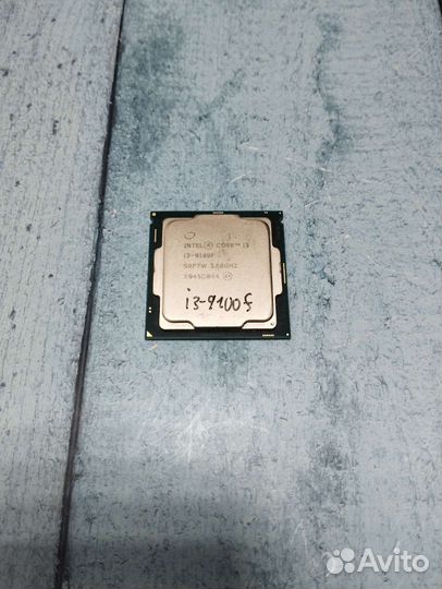 Процессор Intel Core i3-9100f