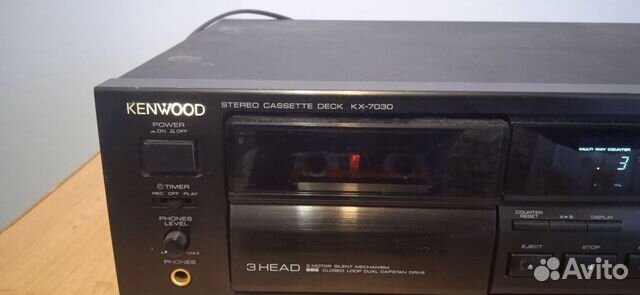 Дека кассетная Kenwood KX,7030 объявление продам