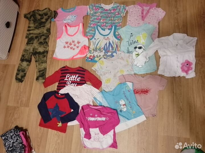 Вещи пакетом на девочку