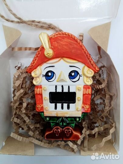 Подарок на Новый год Дракон Щелкунчик на ёлку