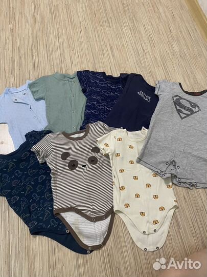 Детские вещи пакетом 68 74 80