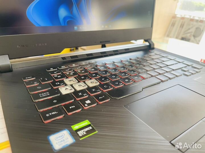 Потрясающий Asus i7-9750H/GTX 1660ti 6Gb/120Ghz