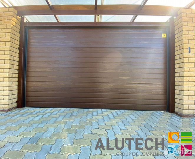 Гаражные ворота alutech