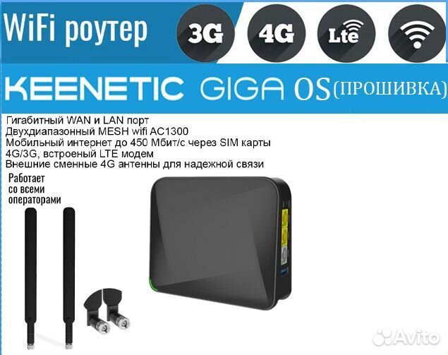 Сборка для интернета: роутер с модемом 9й кат