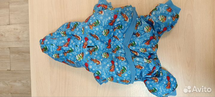 Теплый комбинезон для собачки