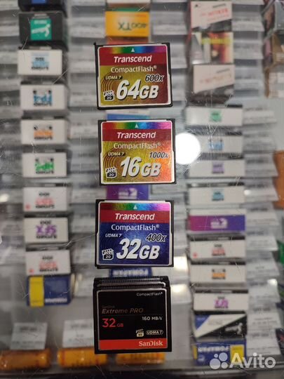 Карты памяти Compact flash