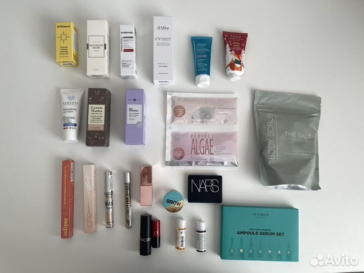 Косметика из бьютибоксов / зя / flacon