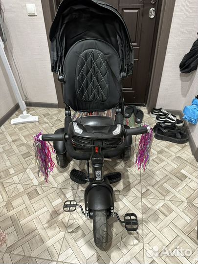 Детский велосипед с ручкой бу