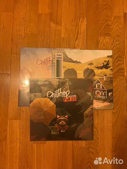 Винил Chillhop 3 пластинки для Кирилла