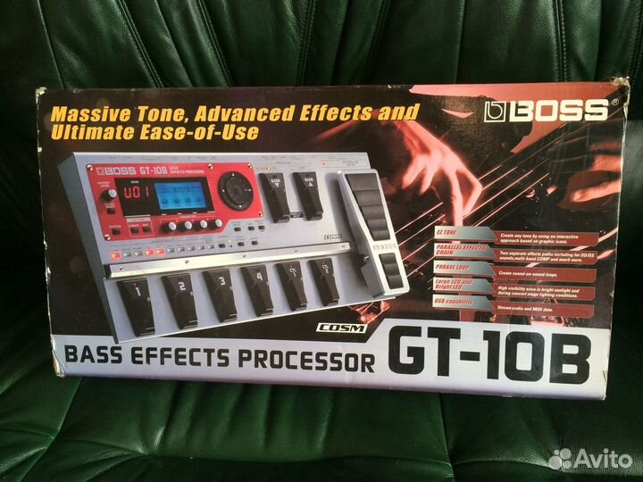 GT-10B: Процессор эффектов для бас-гитары
