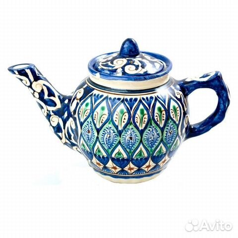 Узбекская посуда Риштанская керамика Риштан оптом