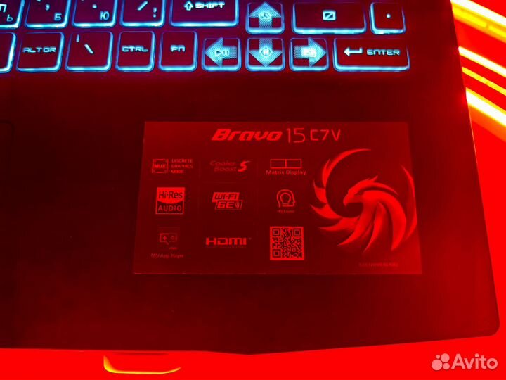 Игровой ноутбук MSI Bravo Ryzen 5 7535 / RTX 4060